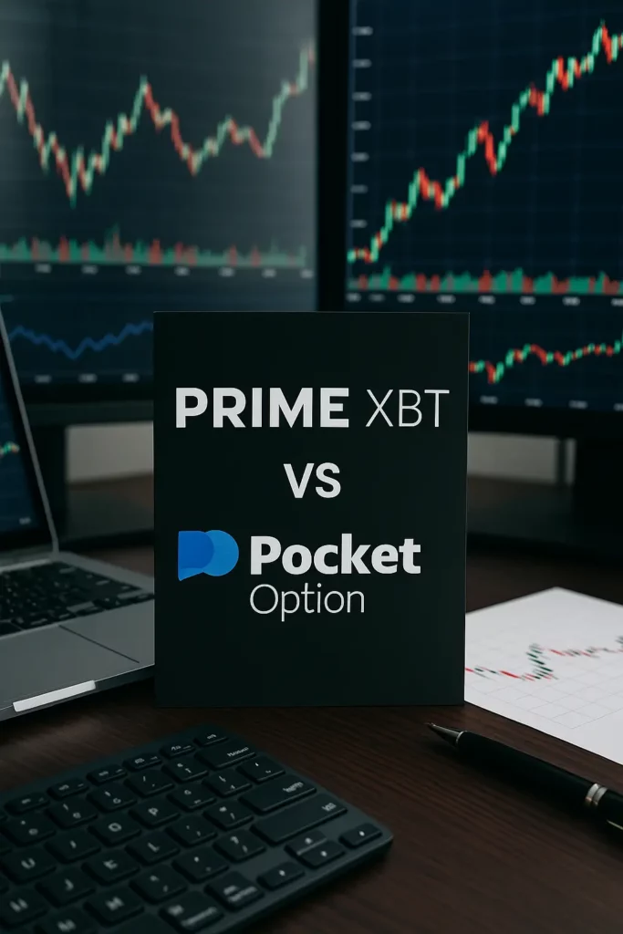 PrimeXBT vs Pocket Option comparación realista del mercado.