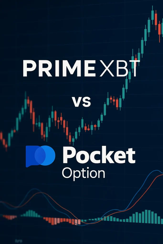 Comparación de estrategias PrimeXBT vs Pocket Option.